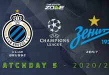 Champions League, Club Brugge-Zenit: quote, pronostico e probabili formazioni